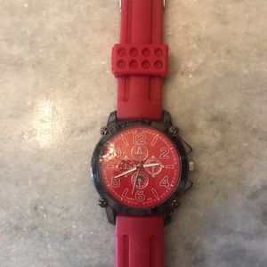 Never Been Used Red Watch - No Brand